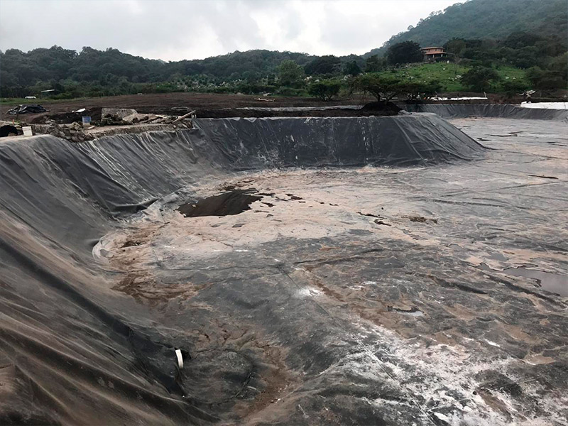Proyecto de Agroindustria: Lago de almacenamiento para agua