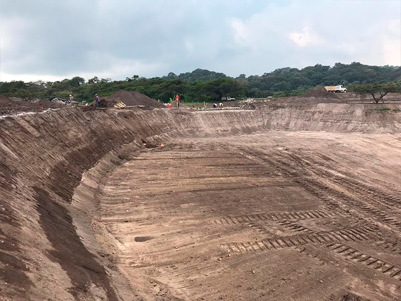 Proyecto de Agroindustria: Lago de almacenamiento para agua