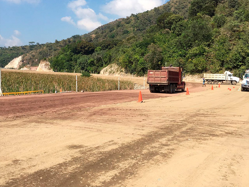 Proyecto de movimiento de tierras: Crecimiento de bordo