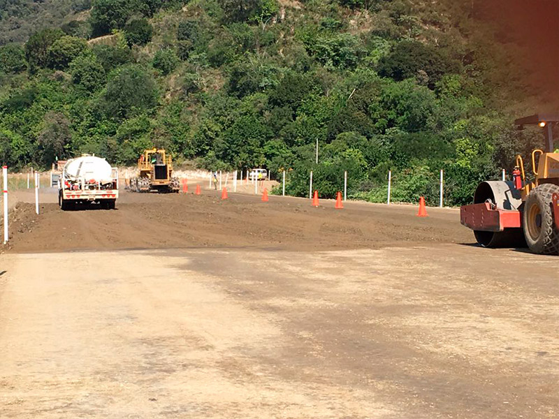 Proyecto de movimiento de tierras: Crecimiento de bordo